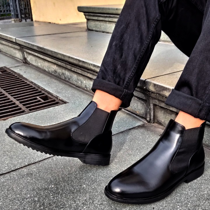 giay chelsea boots nam co cao 3